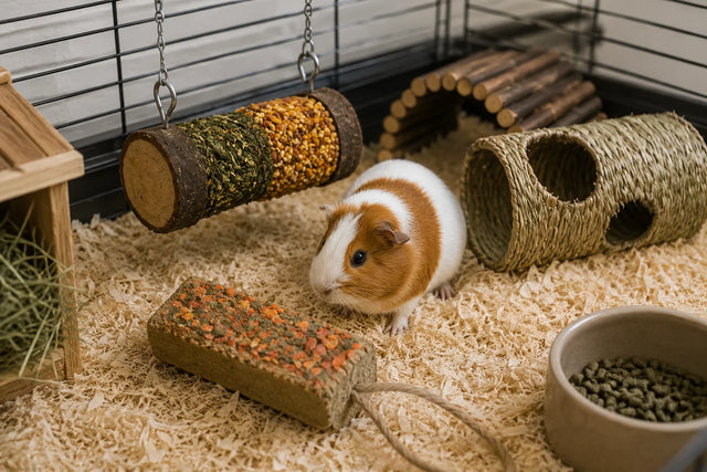 Knaagstenen en knaagrollen voor knaagdieren
