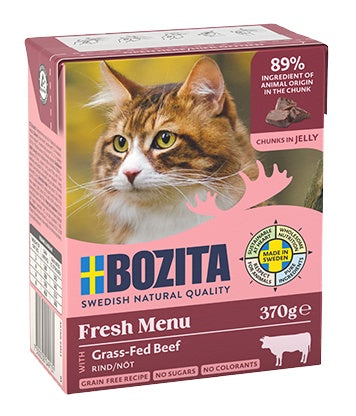 Bozita z Wołowiną kawałki w galaretce kartonik 370g