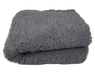 BUBA Dry Bed Legowisko bez antypoślizgów  28mm 50x37cm szare z zielonym spodem [A104]