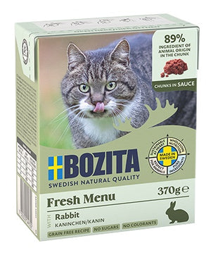 Bozita z Królikiem kawałki w sosie kartonik 370g