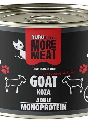 BUBAlicious Kot More Meat Mono koza puszka 185g
