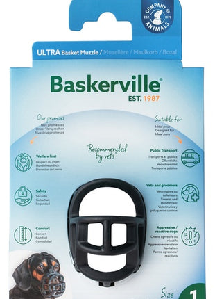 Baskerville Kaganiec Ultra-1 czarny