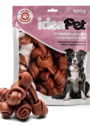 IdeaPet Miękkie węzełki z jagnieciną 5cm 500g