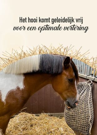 Hay Slow Feeder Net Ronde Baal