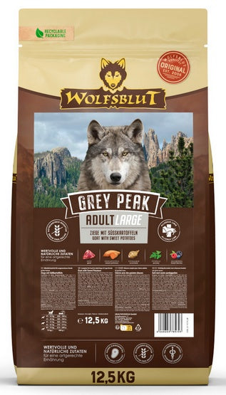 Wolfsblut Dog Grey Peak Large - koza i bataty 12,5kg