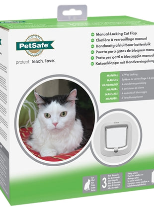 Petsafe Kattenluik Tot 7 Kg Handmatig Wit
