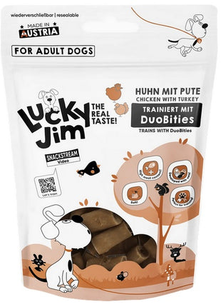 Lucky Jim DuoBities Kurczak i indyk 70g