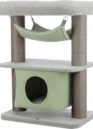 Trixie Kitten Krabpaal Lunito Grijs / Mintgroen