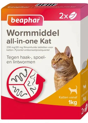 Beaphar Wormmiddel All-In-One Kat