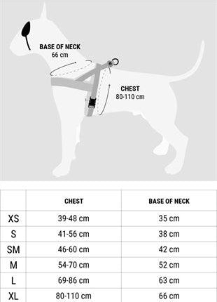 Morso Norwegian Hondentuig Gerecycled Power Flow Zwart