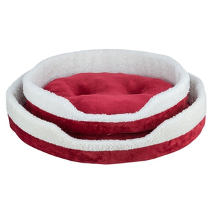 Trixie Kattenmand Nevio Rond Rood / Wit