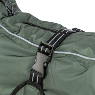 Trixie Hondenjas Winter Explore Thermo Olijfgroen