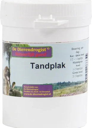 Dierendrogist Tandplak