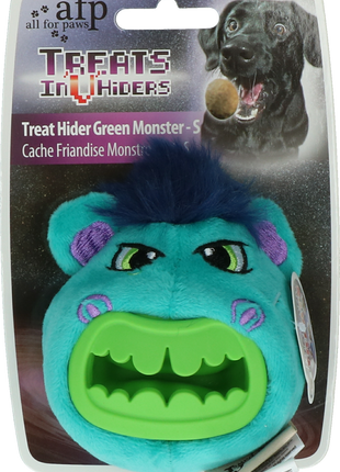 AFP Treats In "V" Hiders - Treat Hider Small Groen Monster