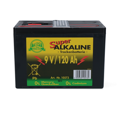 Durobat 9V Batterij 120Ah (114x166x122 mm)