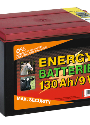Batterij EG super 9V / 55Ah (H11,5 x L16,5 x B11,2 cm) 130 Ah