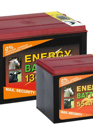 Batterij EG super 9V / 55Ah (H11,5 x L16,5 x B11,2 cm) 55 Ah
