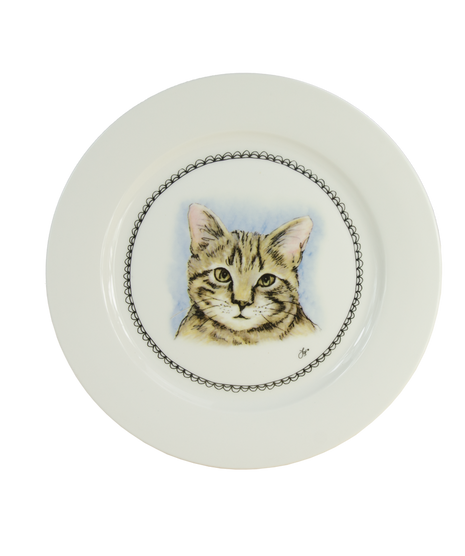 Boerenwinkel Ontbijtbord Kat