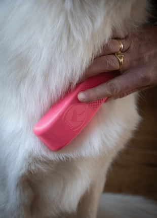 Excellent Pets Grooming Brush Medium Roze