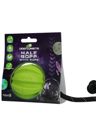 Dog Comets Hale Bopp Met Touw Groen