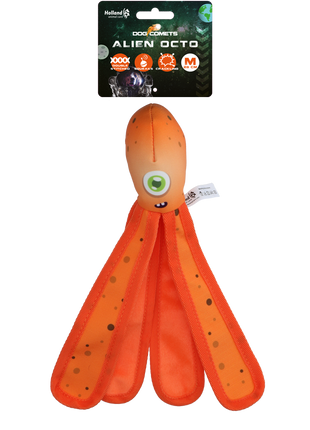 Dog Comets Alien Octo Oranje