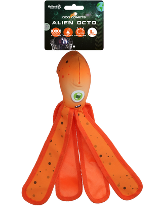 Dog Comets Alien Octo Oranje