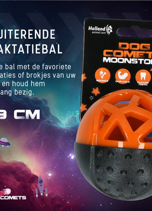 Dog Comets Moonstone Traktatiebal Oranje