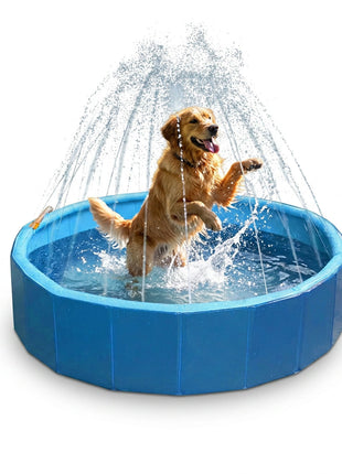 Coolpets Splash Sprinkler Pool