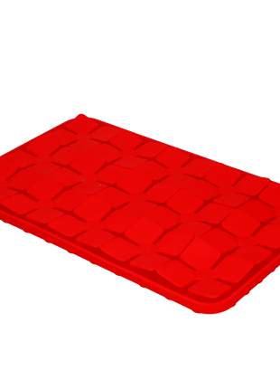 Eat Slow Live Longer Lick Mat Dimensions Flower Rood