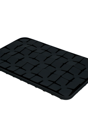 Eat Slow Live Longer Lick Mat Dimensions Flower Grijs