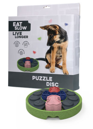 Eat Slow Live Longer Puzzle Disc