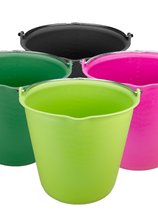 Emmer 15 l met schenktuit Roze