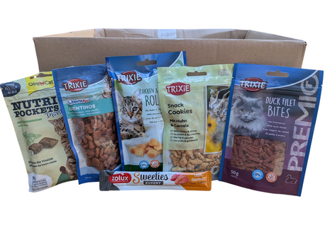 Fidello Snack Pack para Gatos – A máxima variedade em sabor e diversão