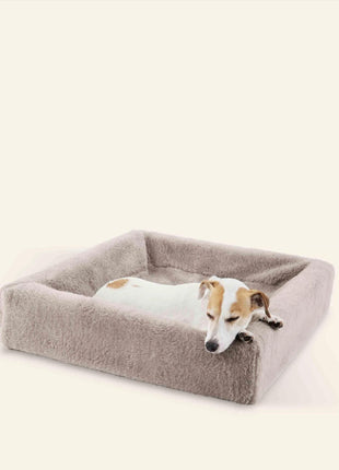Cesta para cães Bia Bed, cor taupe - 45x45 cm