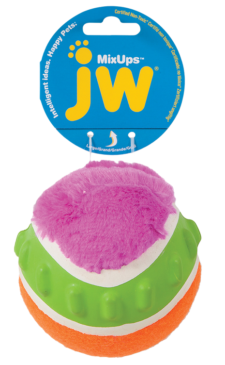 JW Mixups - Ribbed Ball L - 10 cm