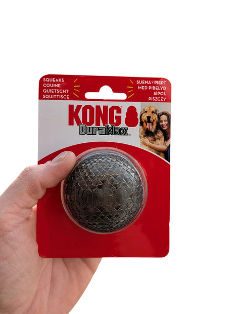 Bola Kong Duramax - Bola para cães extremamente resistente com apito.