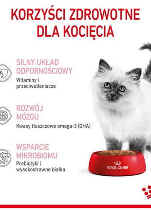 Royal Canin Kitten karma sucha dla kociąt od 4 do 12 miesiąca życia 4kg