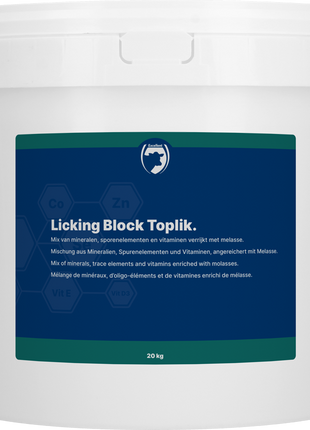 Excellent Likblok Toplik (rund/jongvee) 20 kg