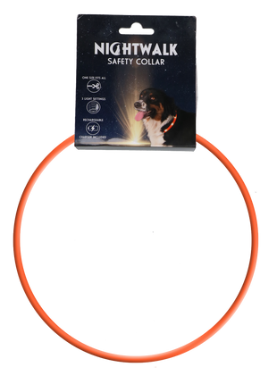 Nightwalk Safety Collar Oranje