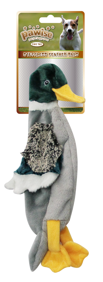 Pawise Stuffless Feather Pals Eend