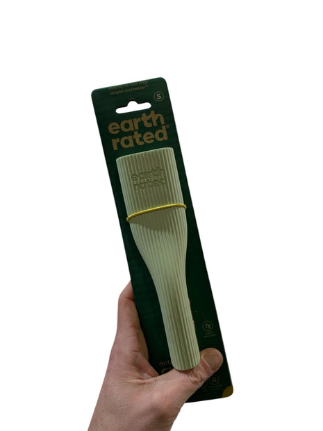 Brinquedo de borracha Earth Rated para mastigar - Brinquedo interativo com dispensador de snacks