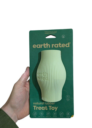 Brinquedo de borracha Earth Rated Treat - Dispensador de alimentos e snacks
