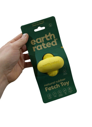 Brinquedo de borracha Earth Rated Fetch Toy - Brinquedo interativo e desafiante para brincar ao busca