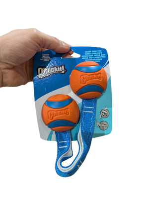 Chuckit Ultra Duo Tug – Brinquedo de puxar durável com bolas