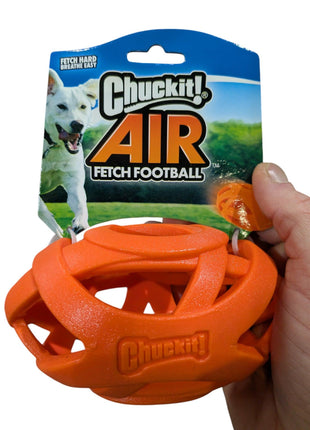 Chuckit Breathe Right Football - brinquedo inovador para cães