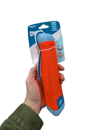 Chuckit Amphibious Bumper - Brinquedo perfeito para brincar ao busca na água.