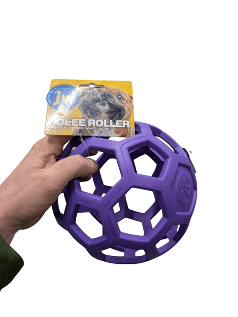 JW Hol-Ee Roller - Brinquedo para cães de interior - Vários tamanhos disponíveis