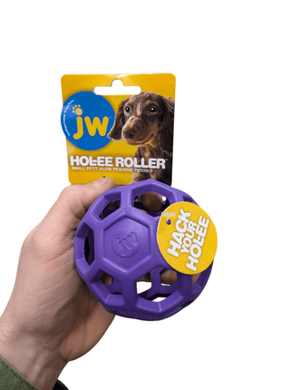 JW Hol-Ee Roller - Brinquedo para cães de interior - Vários tamanhos disponíveis