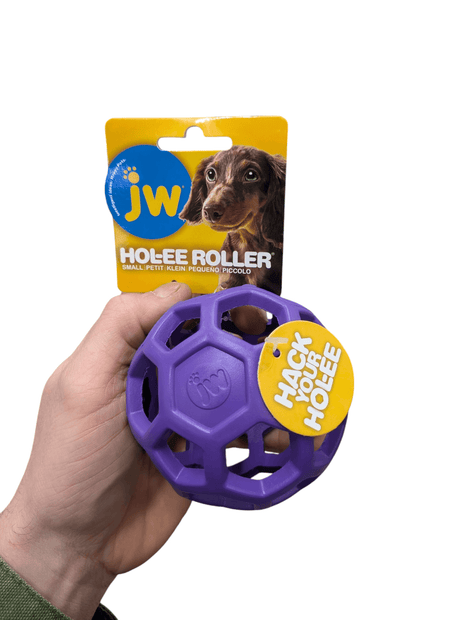 JW Hol-Ee Roller - Brinquedo para cães de interior - Vários tamanhos disponíveis