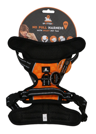 Spotted! Pro No Pull Harnas Oranje